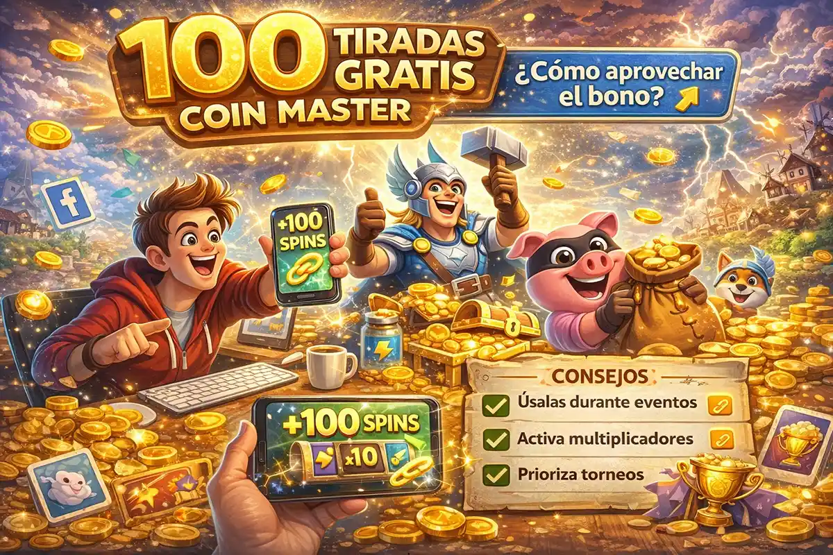 100 tiradas gratis